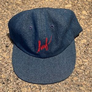 HUF denim adjustable hat